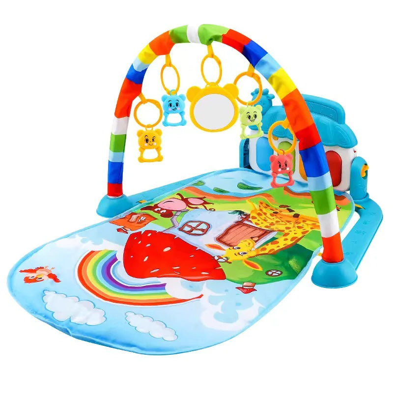 Musical Piano Baby Gym with Hanging Toys