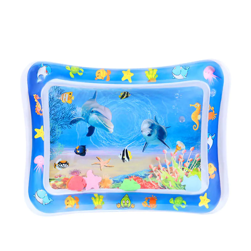 Inflatable Baby Water Pad with Ocean Animals