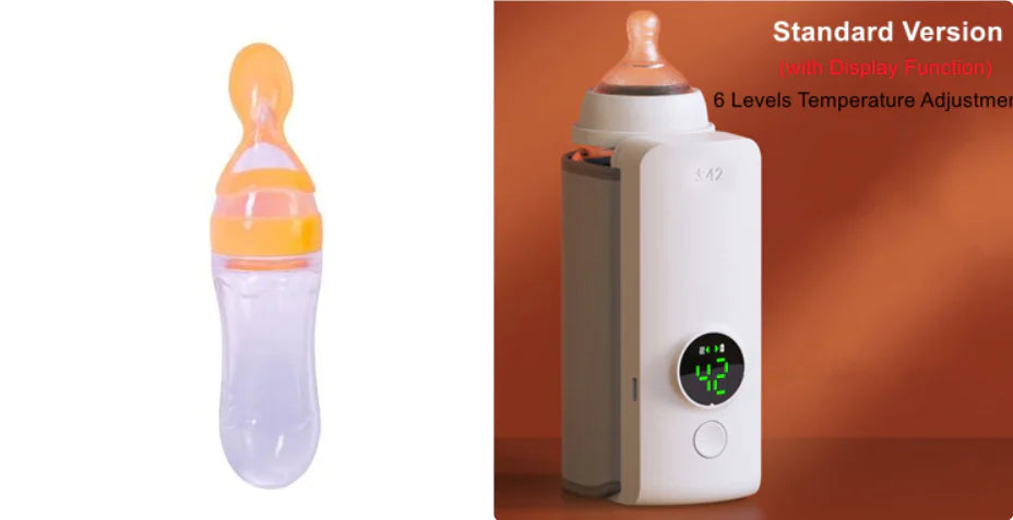 Portable Bottle Warmer – Rechargeable & Travel-Friendly