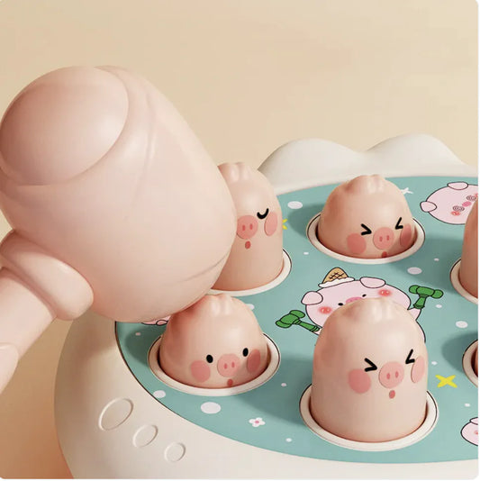 Interactive Groundhog Hammer Toy – Early Learning Puzzle for Babies