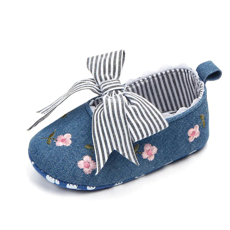 Baby Girl's Cartoon Princess Soft Shoes (0-1 Year)