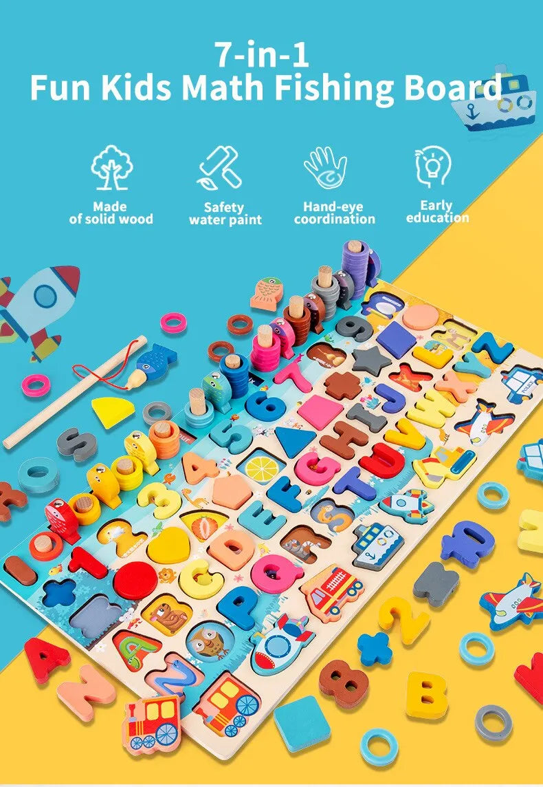 Montessori Wooden Learning Toy for Babies