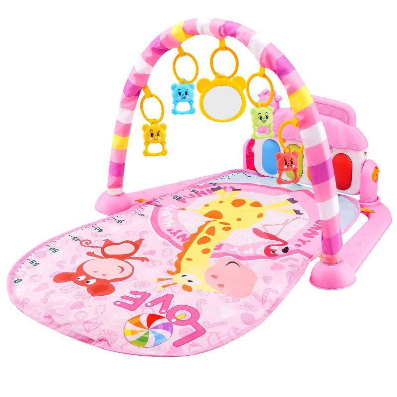 Musical Piano Baby Gym with Hanging Toys