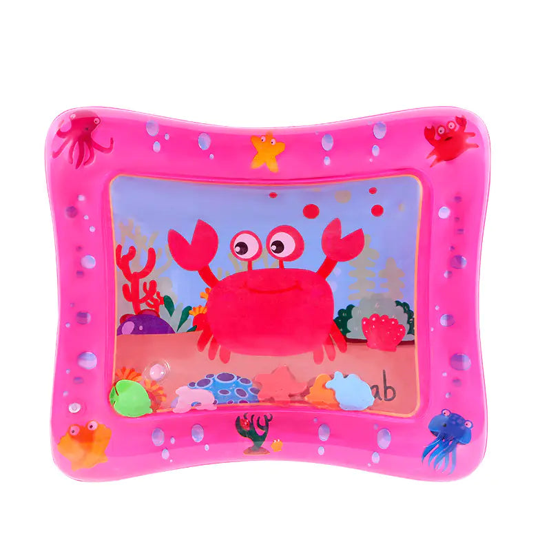 Inflatable Baby Water Pad with Ocean Animals