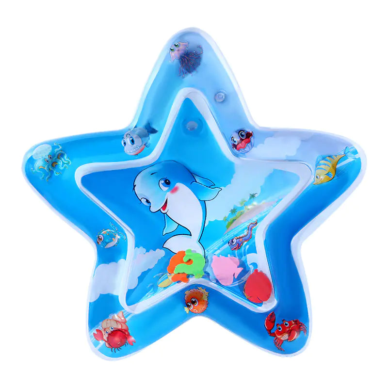 Inflatable Baby Water Pad with Ocean Animals