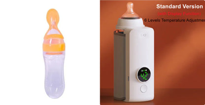 Portable Bottle Warmer – Rechargeable & Travel-Friendly