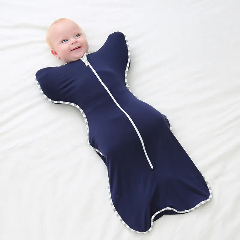 Bamboo Fiber Baby Swaddling Sleeping Bag for Summer