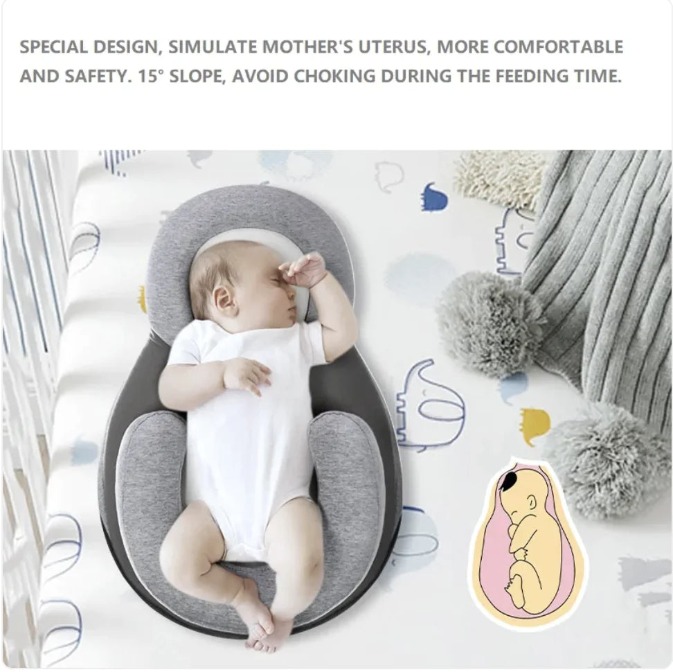 Nest™ by liliababy Baby Pillow for Calm Sleep Without Colic & Reflux