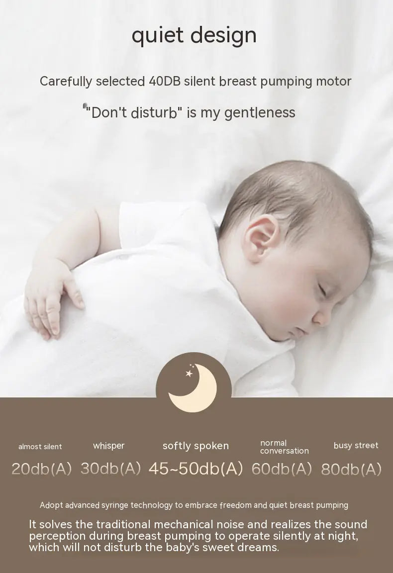 Hands-free Portable Wearable Electric Milk Storage Device