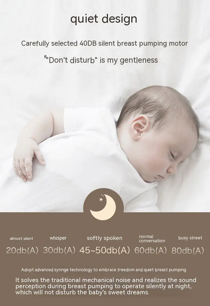 Hands-free Portable Wearable Electric Milk Storage Device