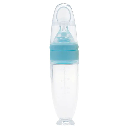 Silicone Feeding Spoon for Babies – With Suction Cup for Mess-Free Mealtimes