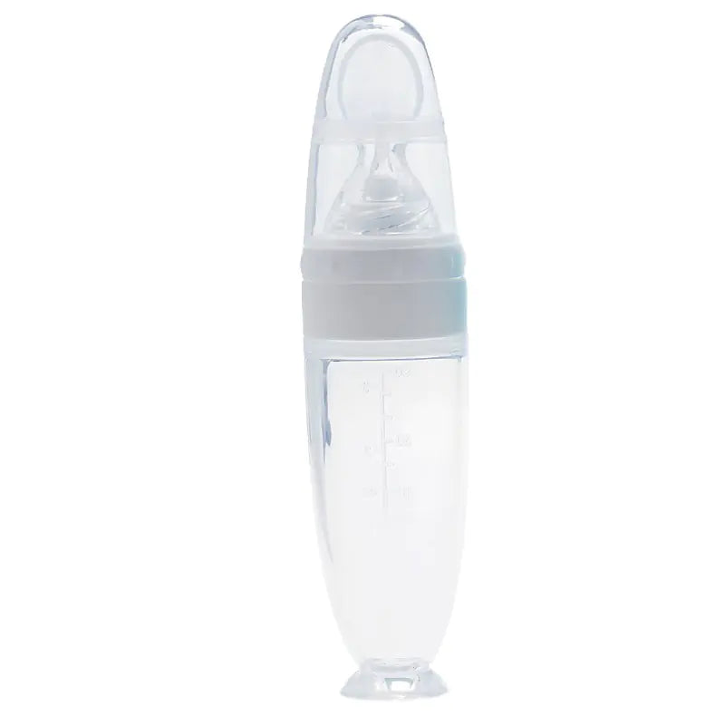 Silicone Feeding Spoon for Babies – With Suction Cup for Mess-Free Mealtimes