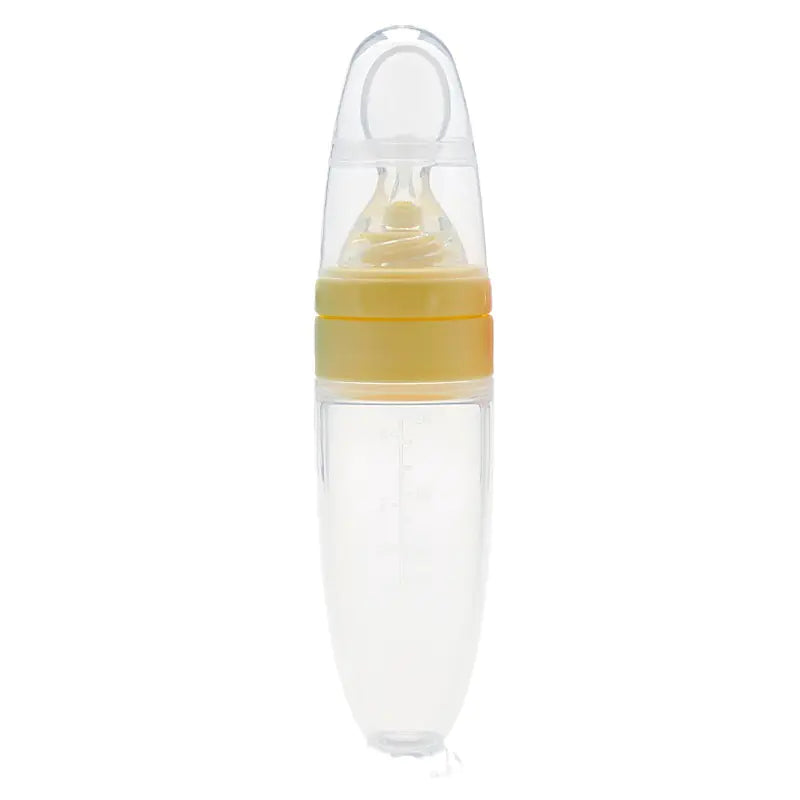 Silicone Feeding Spoon for Babies – With Suction Cup for Mess-Free Mealtimes