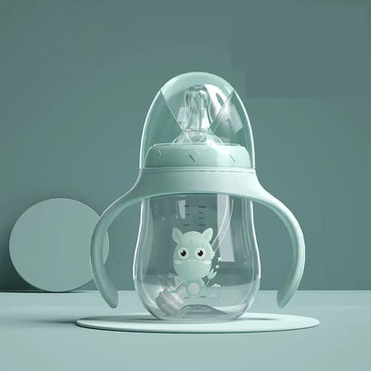 BPA Free Straw Bottle For Milk And Water | Leakproof And Easy-Sip for Babies