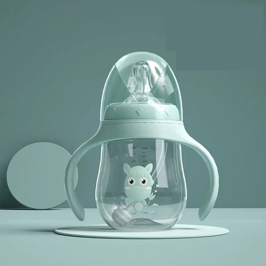 BPA Free Straw Bottle For Milk And Water | Leakproof And Easy-Sip for Babies