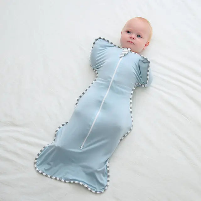 Bamboo Fiber Baby Swaddling Sleeping Bag for Summer