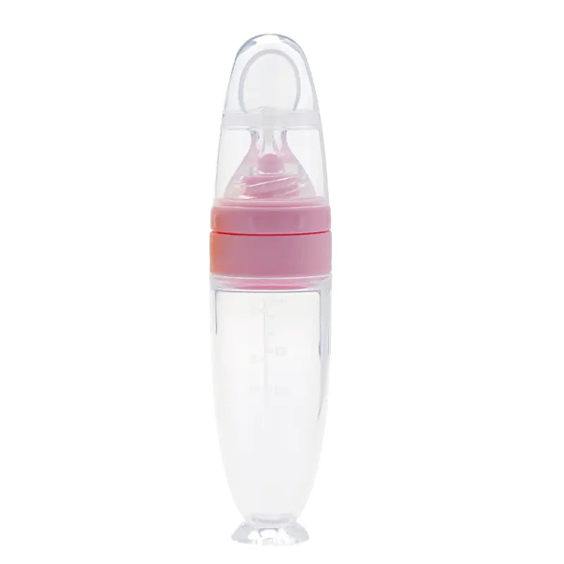 Silicone Feeding Spoon for Babies – With Suction Cup for Mess-Free Mealtimes