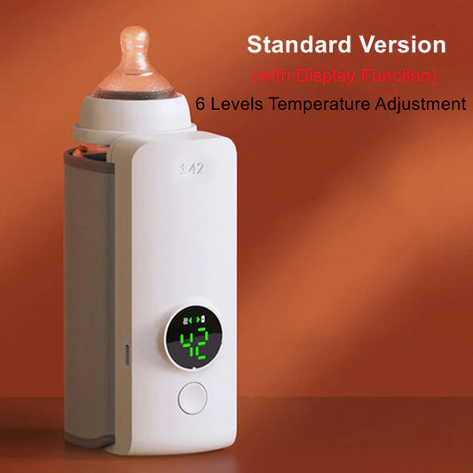 Portable Bottle Warmer – Rechargeable & Travel-Friendly