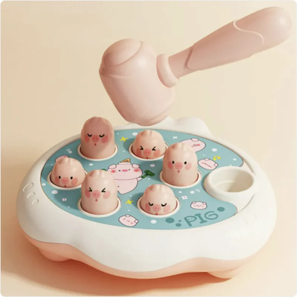 Interactive Groundhog Hammer Toy – Early Learning Puzzle for Babies