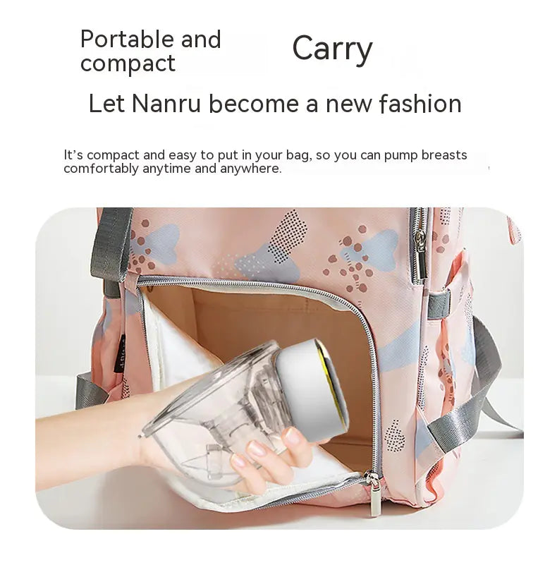 Hands-free Portable Wearable Electric Milk Storage Device