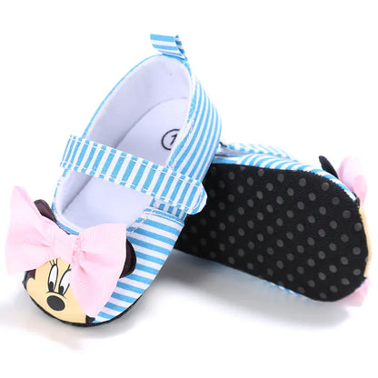 Baby Girl's Cartoon Princess Soft Shoes (0-1 Year)