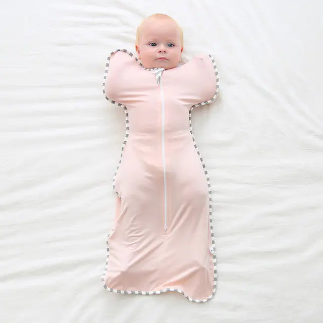 Bamboo Fiber Baby Swaddling Sleeping Bag for Summer